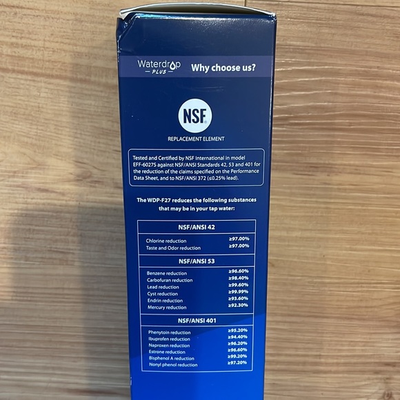 NEW Samsung Waterdrop Plus Water Filter Sealed WDP-F27 - Picture 2 of 4